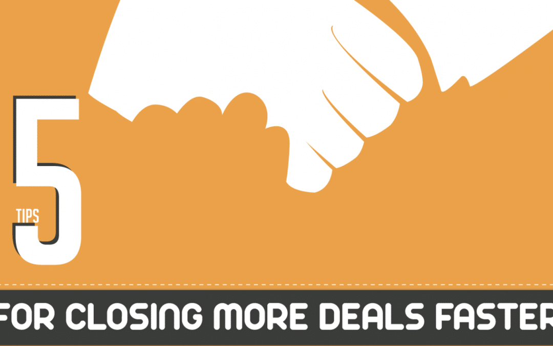 5 Tips for Closing More Deals | InfoGraphic