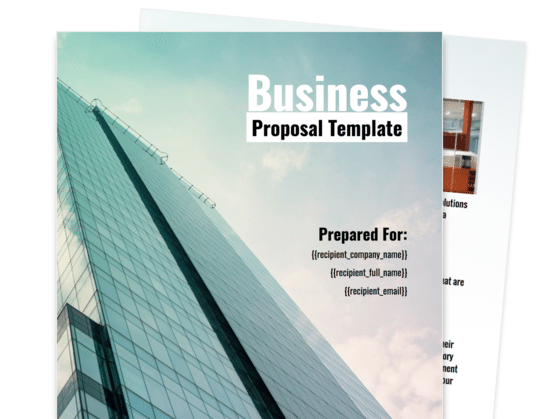 sample proposal business plan