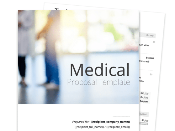 a business proposal template