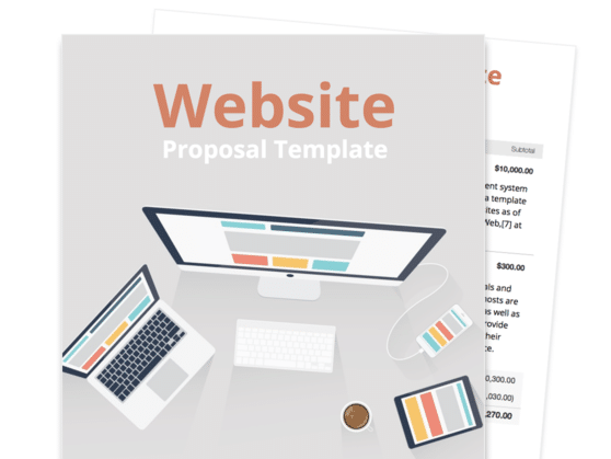 a business proposal template