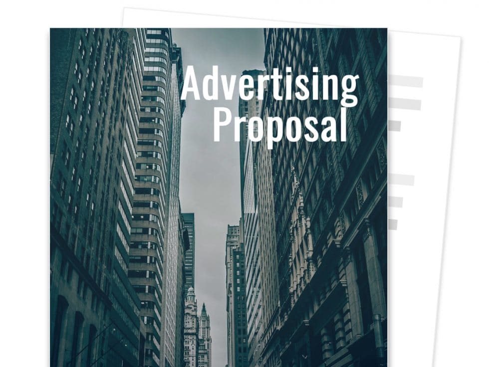 Advertising Proposal Template [Free Sample] Proposable