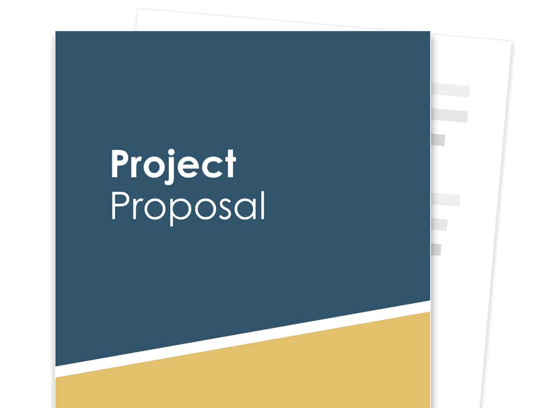 Paper Design Templates Project Guide Template Client Proposal 