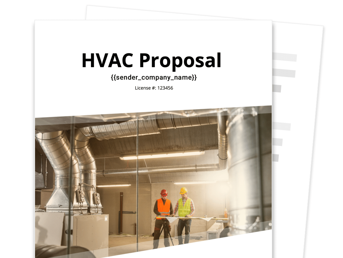 Free Hvac Proposal Template Download PRINTABLE TEMPLATES