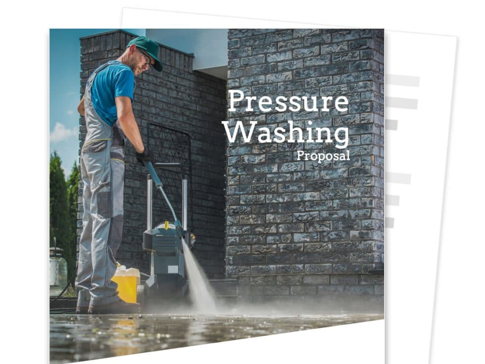 Pressure Washing Estimate Template [Free Sample] Proposable