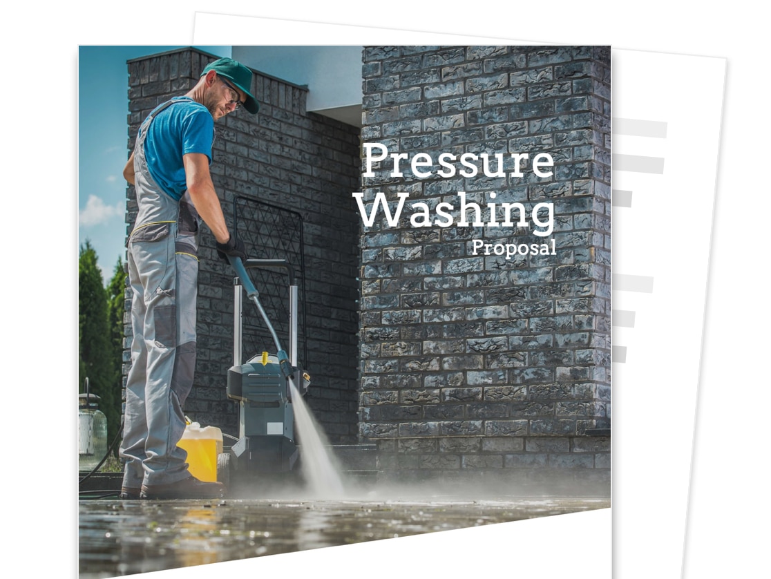 Pressure Washing Estimate Template Free Sample Proposable