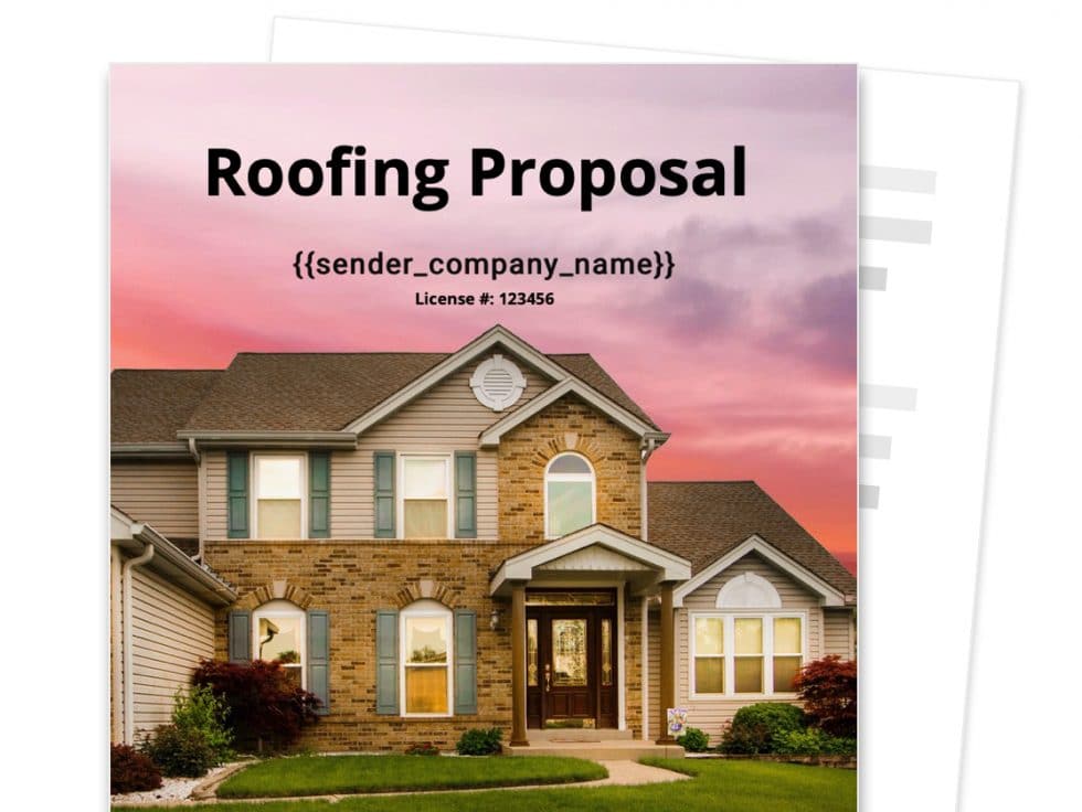 Roofing Proposal Template [Free Sample] Proposable