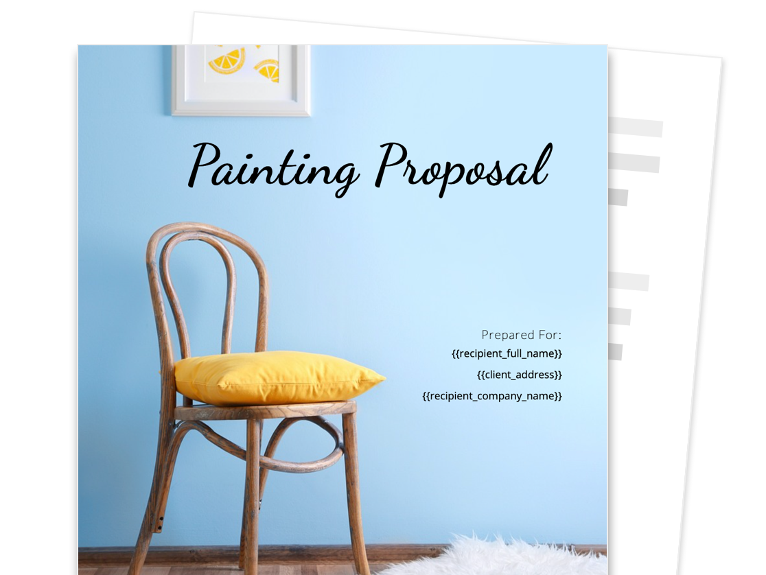 Painting Proposal Template [Free and Fillable] Proposable