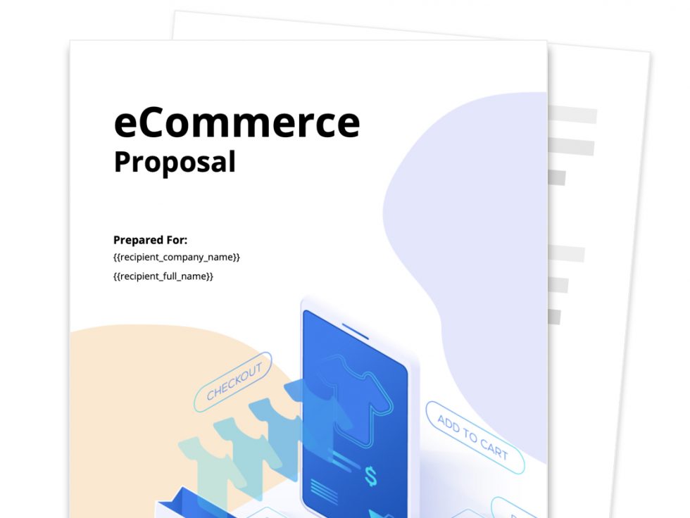 eCommerce Proposal Template  [Free Sample]  Proposable