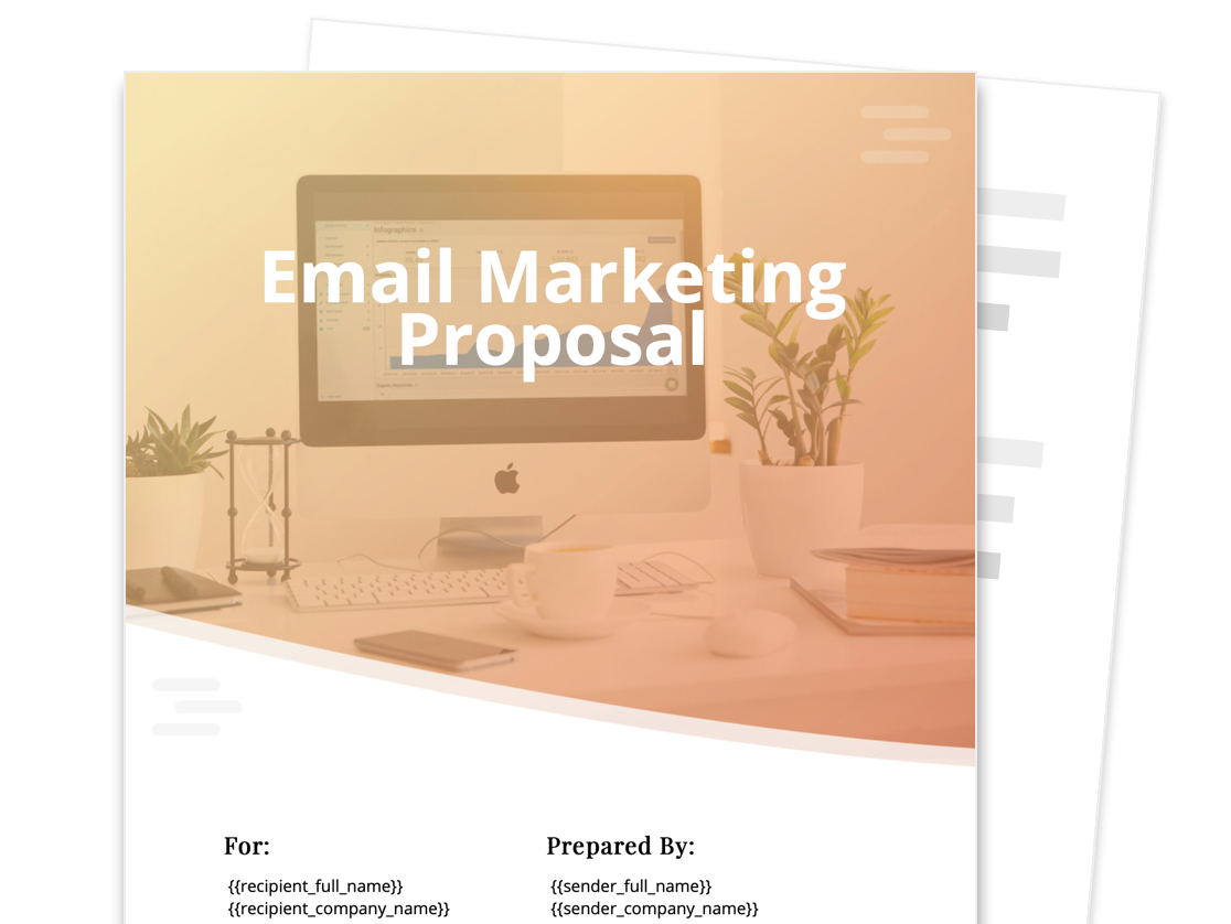 Email Marketing Proposal Template