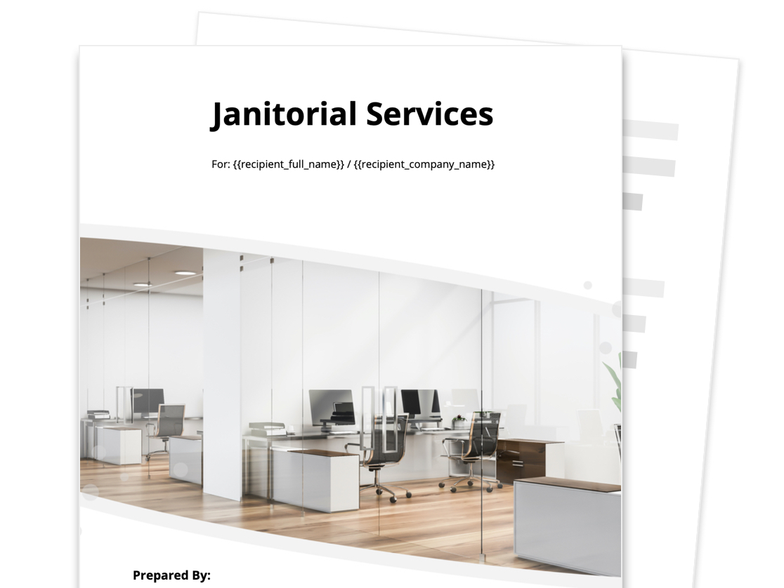 Janitorial Proposal Template Free Sample Proposable