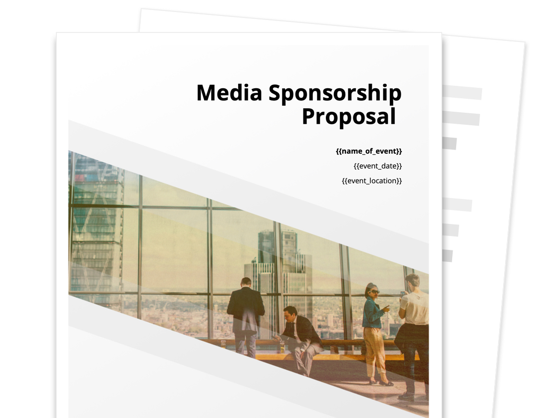 Media Sponsorship Proposal Template